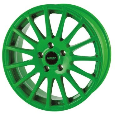 Alufælge OCHEN wheels 7X16 4X108 ET38 63,4 OCEAN Green 4108-38-OF6-GR-670