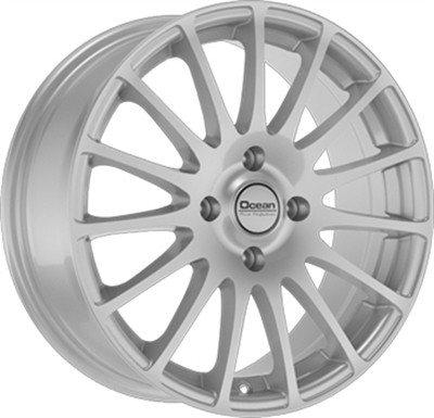 Alufælge OCHEN wheels 6.5X15 4X108 ET38 63.4 OCEAN Silver 4108-38-OF3-SL-634
