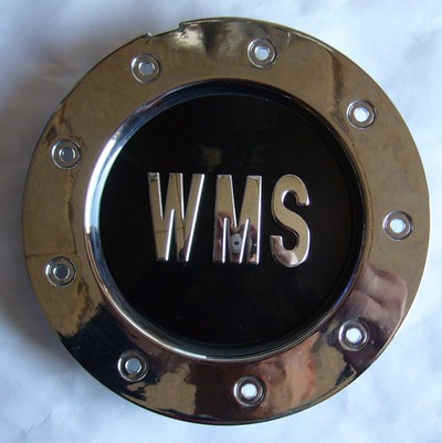 Kapsel til alu.Fælge WMS RS5 center kapsel. Chrom KALT92