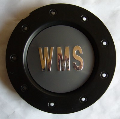 Kapsel til alu.Fælge WMS RS5 center kapsel. Mat Black KALT95